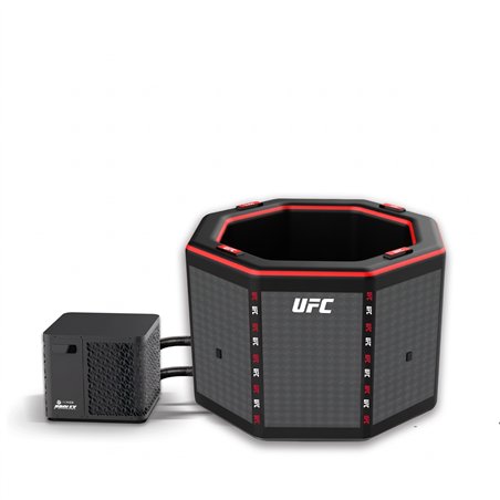 Bain froid gonflable Netspa UFC Octagon avec refroidisseur 3kw