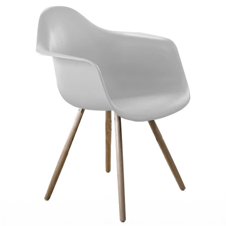 Sillón Estocolmo White con brazos