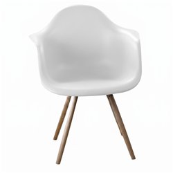 Sillón Estocolmo White con brazos