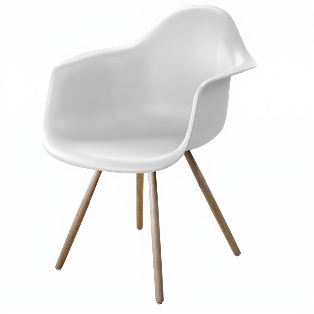 Sillón Estocolmo White con brazos