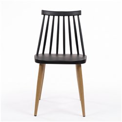 Chaise Sticks Noire ID Italian Design