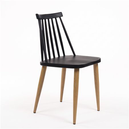 Silla Sticks Negra ID Italian Design