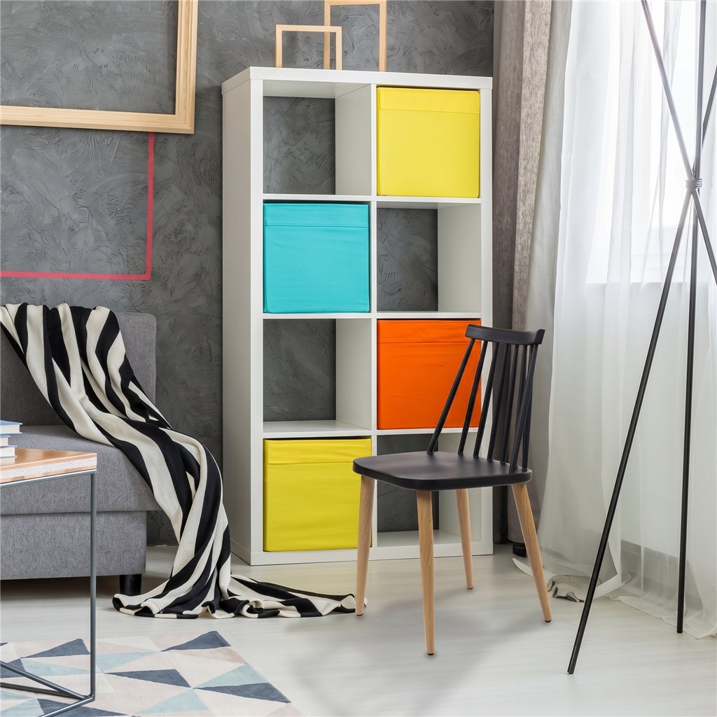 Chaise Sticks Noire ID Italian Design