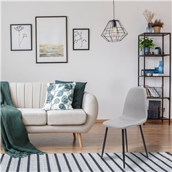 Chaise Norway grise ID Italian Design
