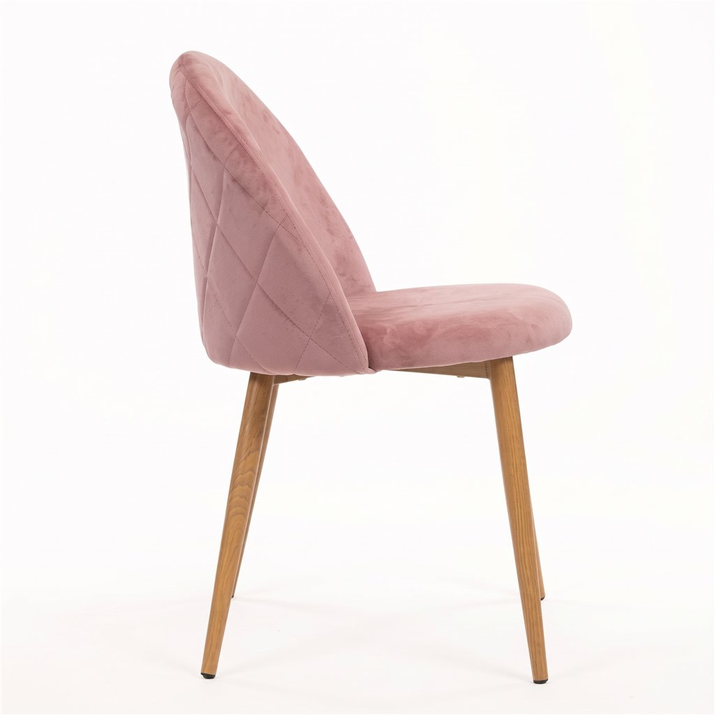Cadeira fixa estofada Gina Rosa | ID Italian Design