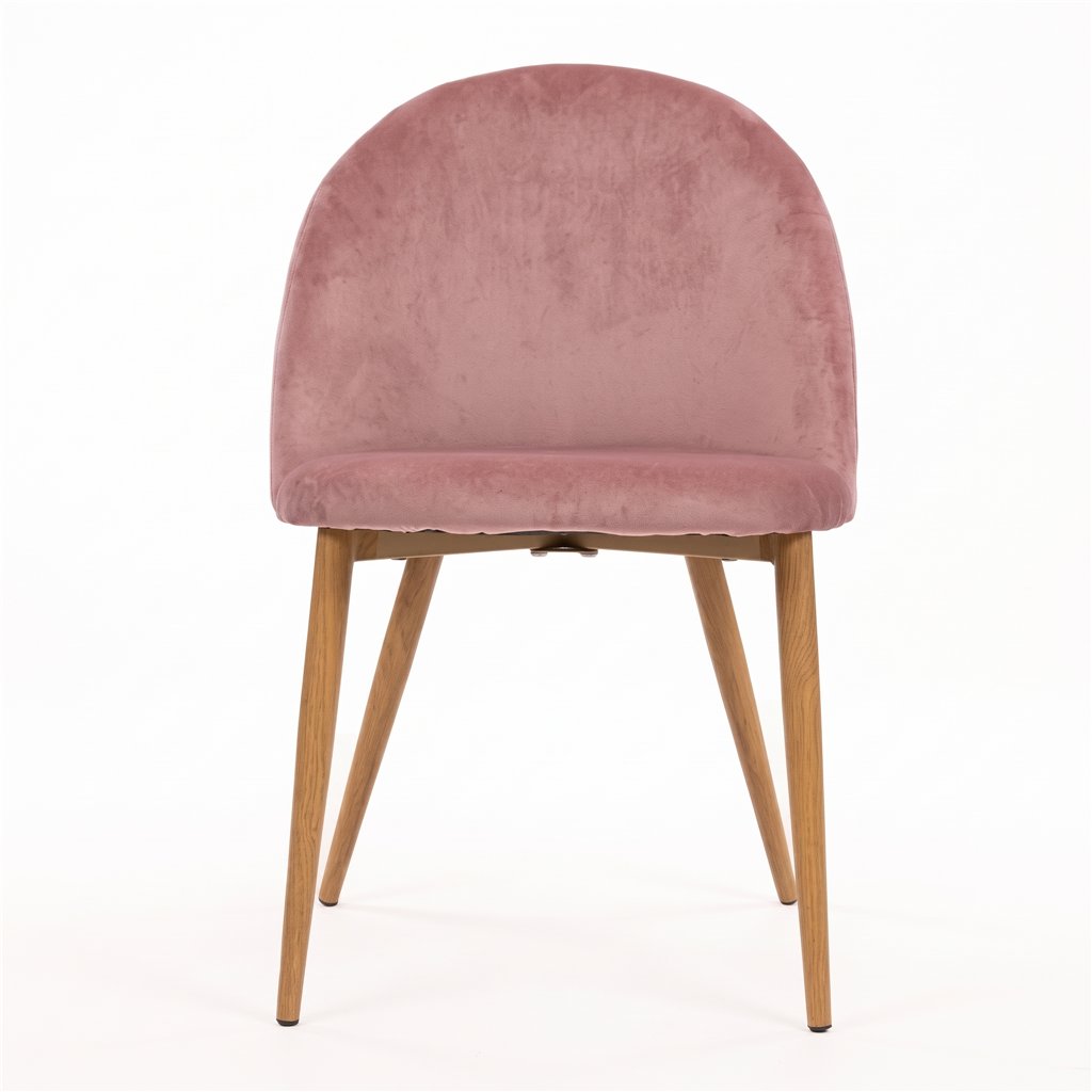 Chaise fixe rembourrée Gina Rose | ID Italian Design