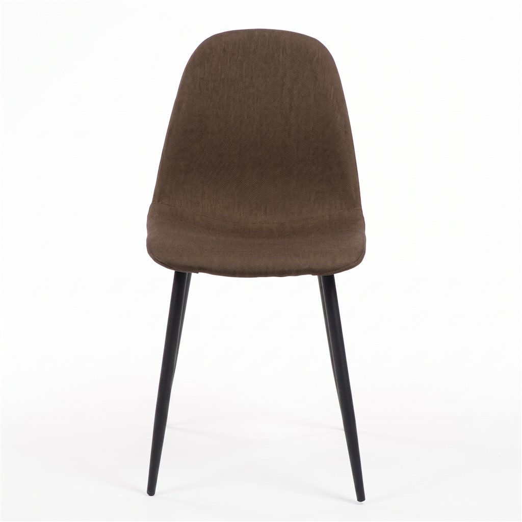 Chaise fixe Norway marron ID Italian Design
