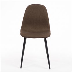 Chaise fixe Norway marron ID Italian Design