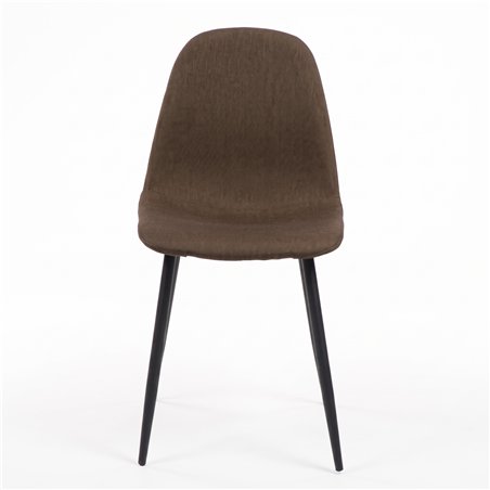 Feststehender Stuhl Norway Braun ID Italian Design