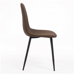 Silla fija Norway marrón ID Italian Design