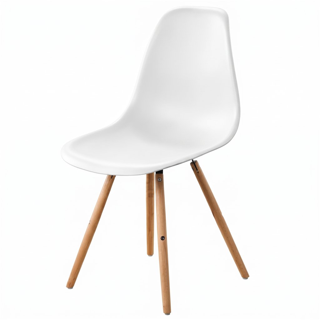 Sedia fissa Estocolmo White ID Italian Design