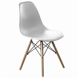 Cadeira fixa Estocolmo White ID Italian Design