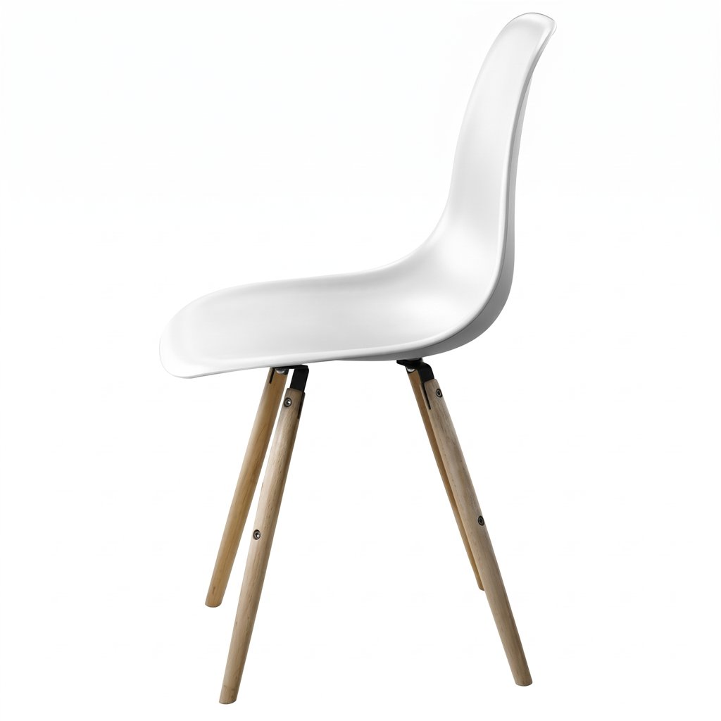 Cadeira fixa Estocolmo White ID Italian Design