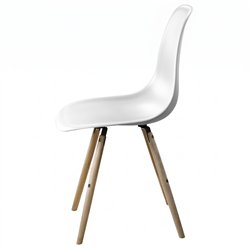 Chaise fixe Estocolmo White ID Italian Design