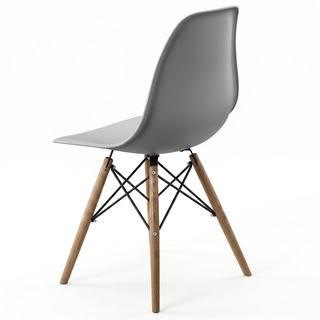 Cadeira fixa Estocolmo bege ID Italian Design