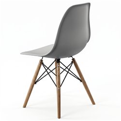 Stockholm Beige Fixed Chair ID Italian Design