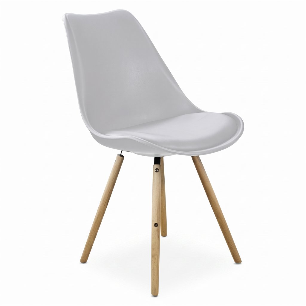 Chaise fixe Berlin White de ID Italian Design