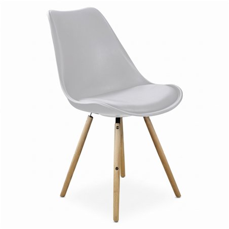 Fester Stuhl Berlin White von ID Italian Design