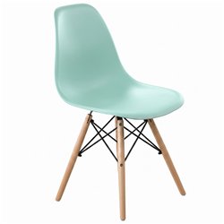 Sedia Estocolmo Water Green ID Italian Design