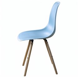 Chaise Estocolmo Sea Blue bleu mer