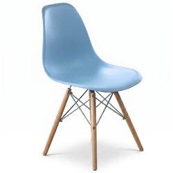 Chaise Estocolmo Sea Blue bleu mer