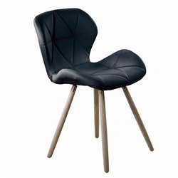 Chaise Estocolmo Quilted Black