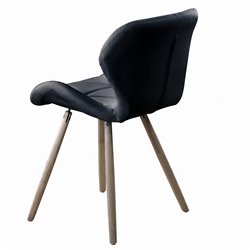 Chaise Estocolmo Quilted Black