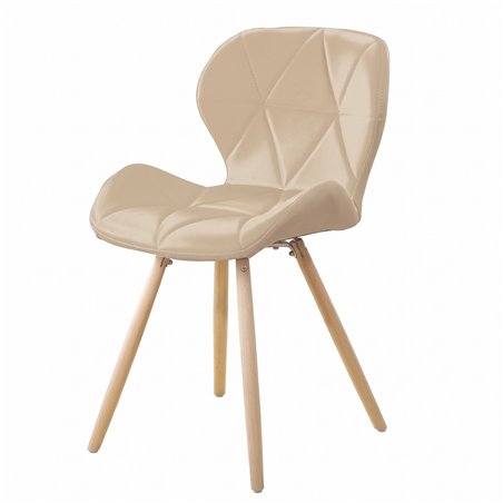 Chaise Estocolmo Quilted Beige ID Italian Design