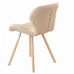 Chaise Estocolmo Quilted Beige ID Italian Design