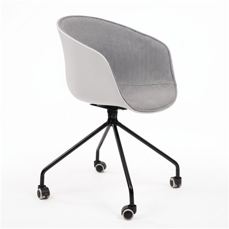 Chaise Cute Wheels grise | ID Italian Design