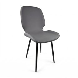 Sedia Amberes grigia ID Italian Design