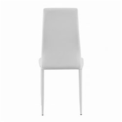 Weißer Cassel Stuhl ID Italian Design
