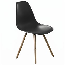 Chaise Estocolmo Black ID Italian Design