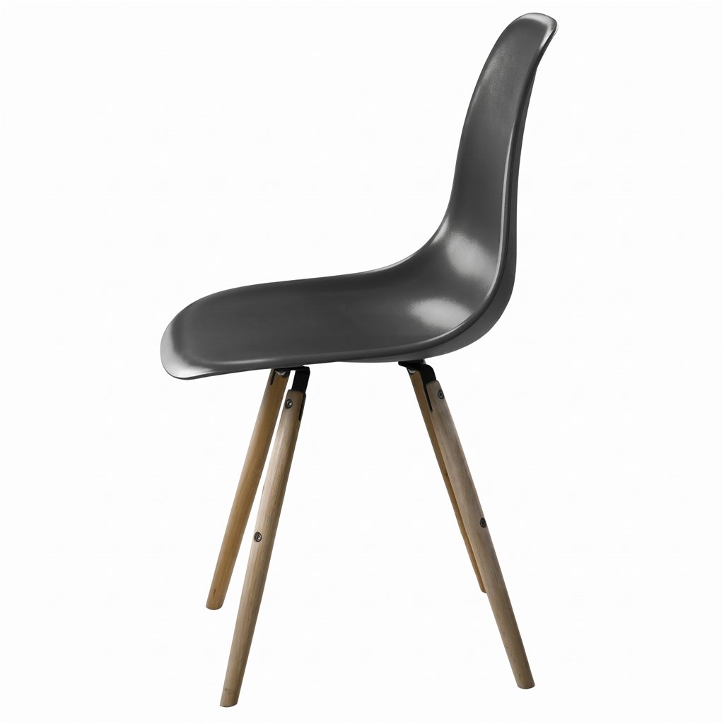 Cadeira Estocolmo Black ID Italian Design