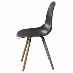 Cadeira Estocolmo Black ID Italian Design