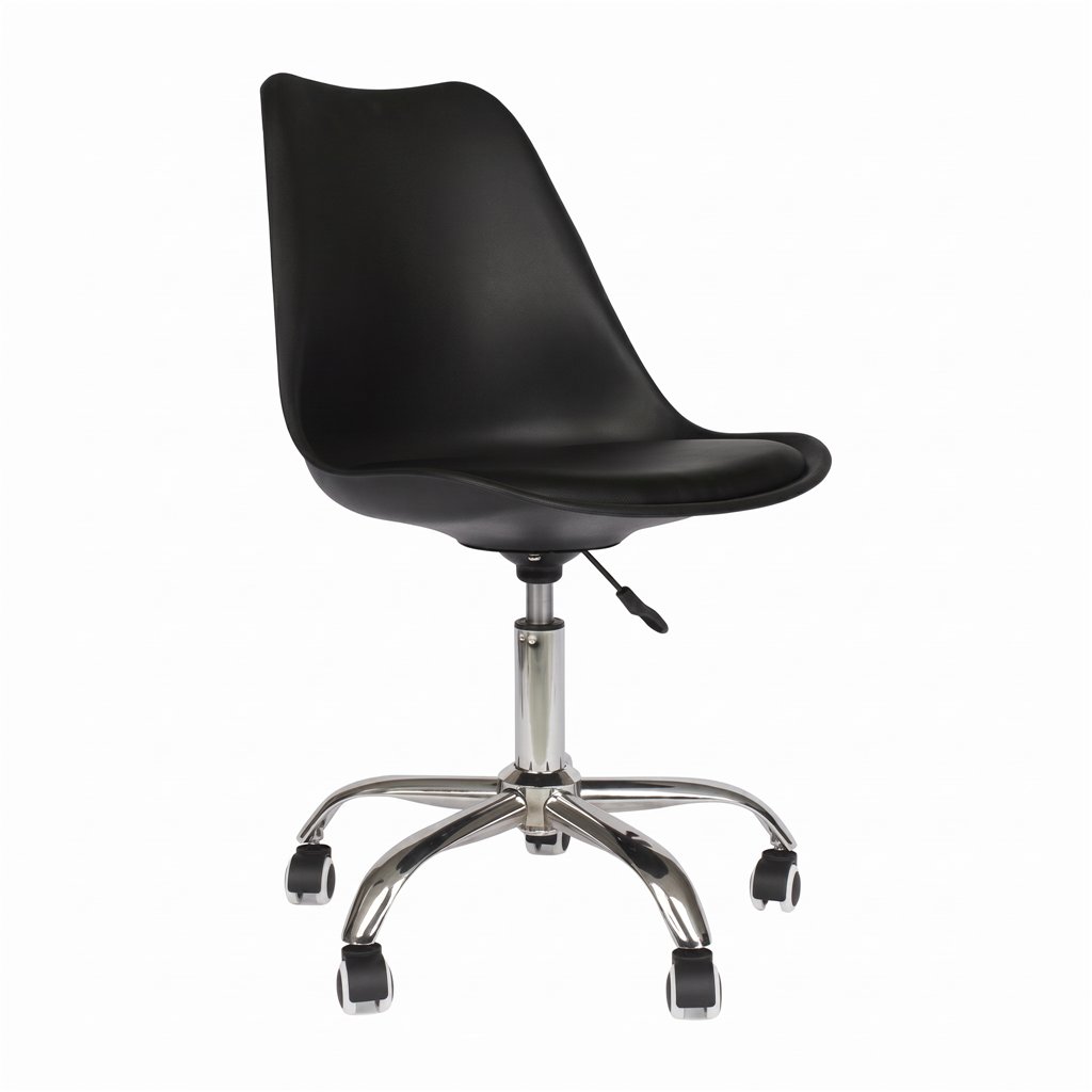 Silla de oficina Kolding negra ID Italian Design
