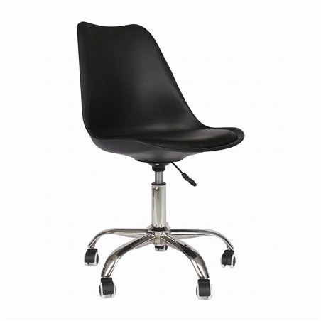 Silla de oficina Kolding negra ID Italian Design