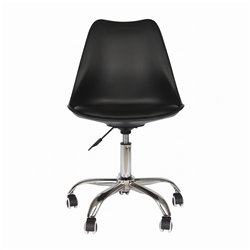 Silla de oficina Kolding negra ID Italian Design