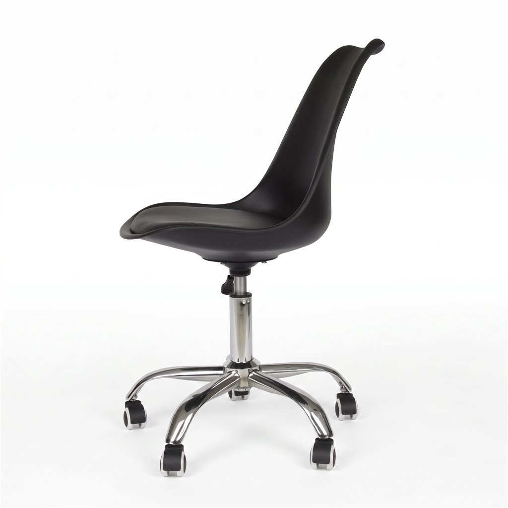 Silla de oficina Kolding negra ID Italian Design