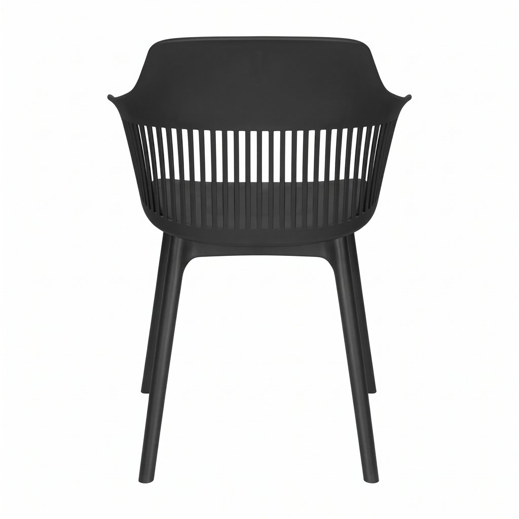 Sedia Bergen Nera ID Italian Design