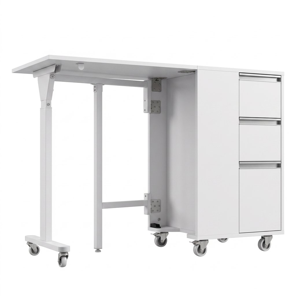 Mesa de manicura plegable Weelko PLEX