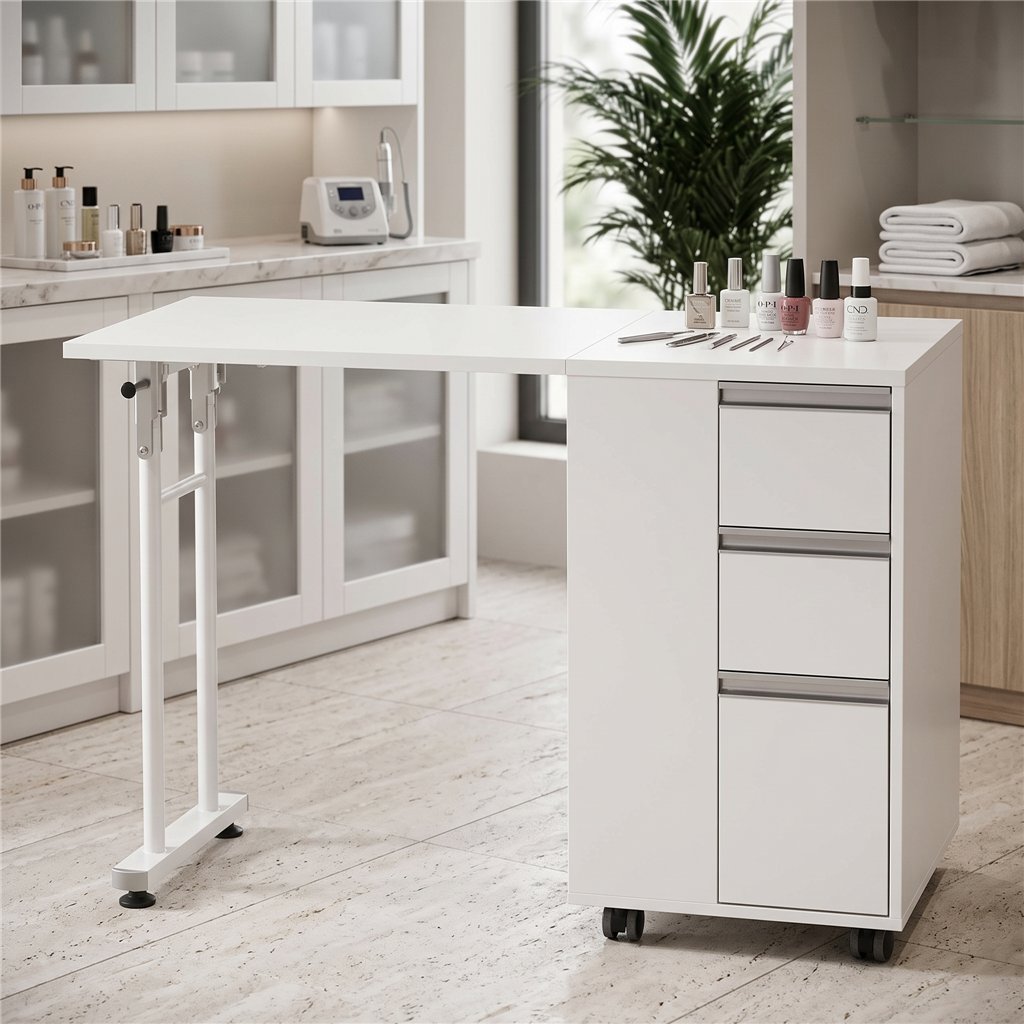 Mesa de manicura plegable Weelko PLEX