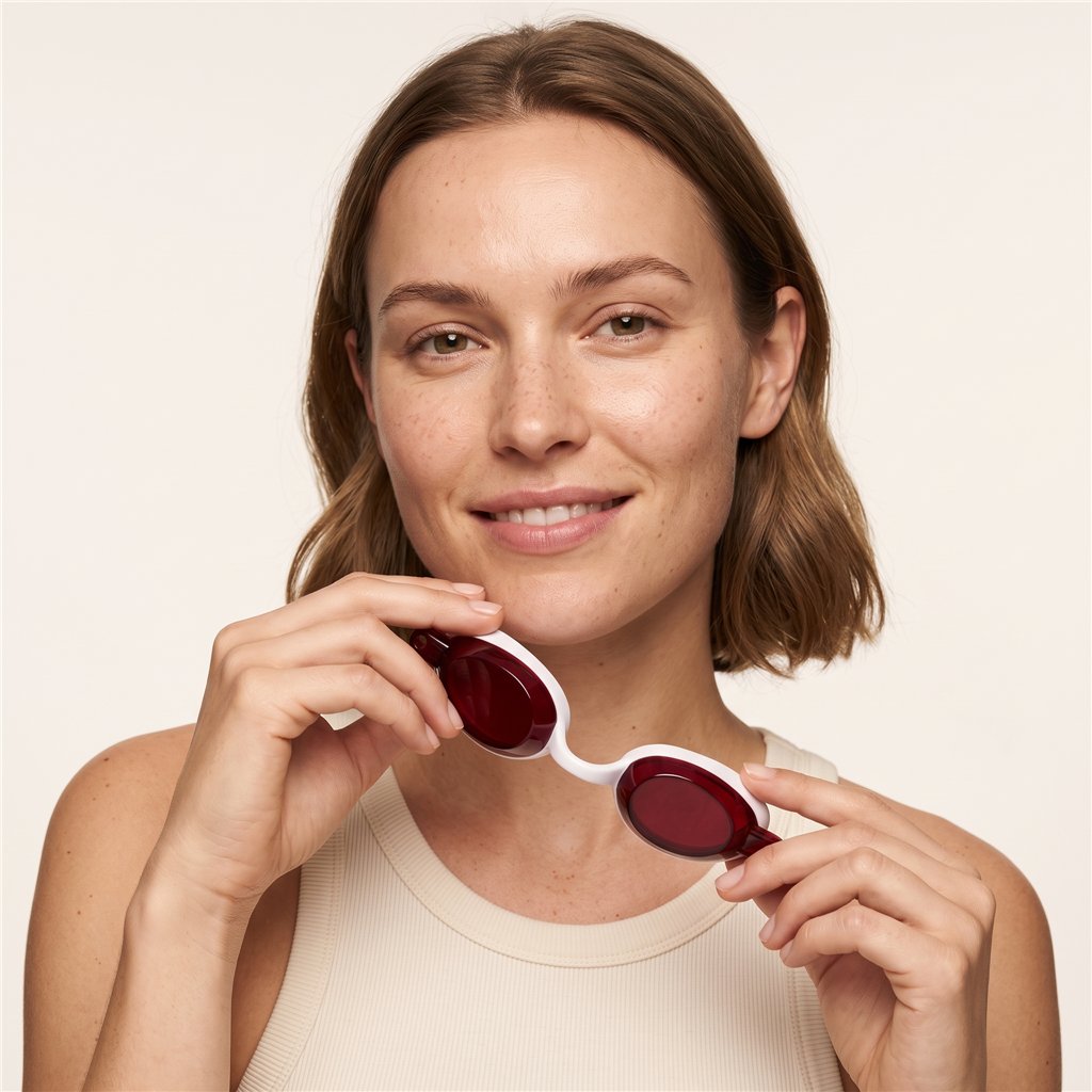 Gafas UVA Solarium FlexiVision+ con Estuche | Protección Ocular Profesional