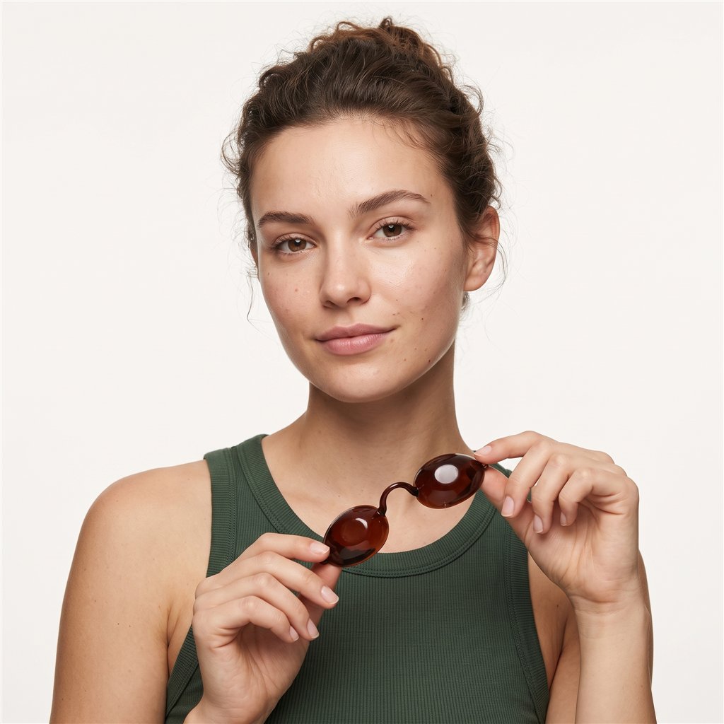 Gafas UVA Solarium Full Vision Lessian Giss con Estuche Protector