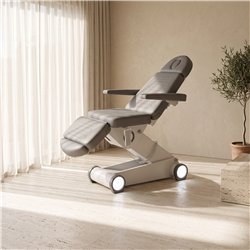 Camilla estética eléctrica 4 motores y LED para spa – Weelko