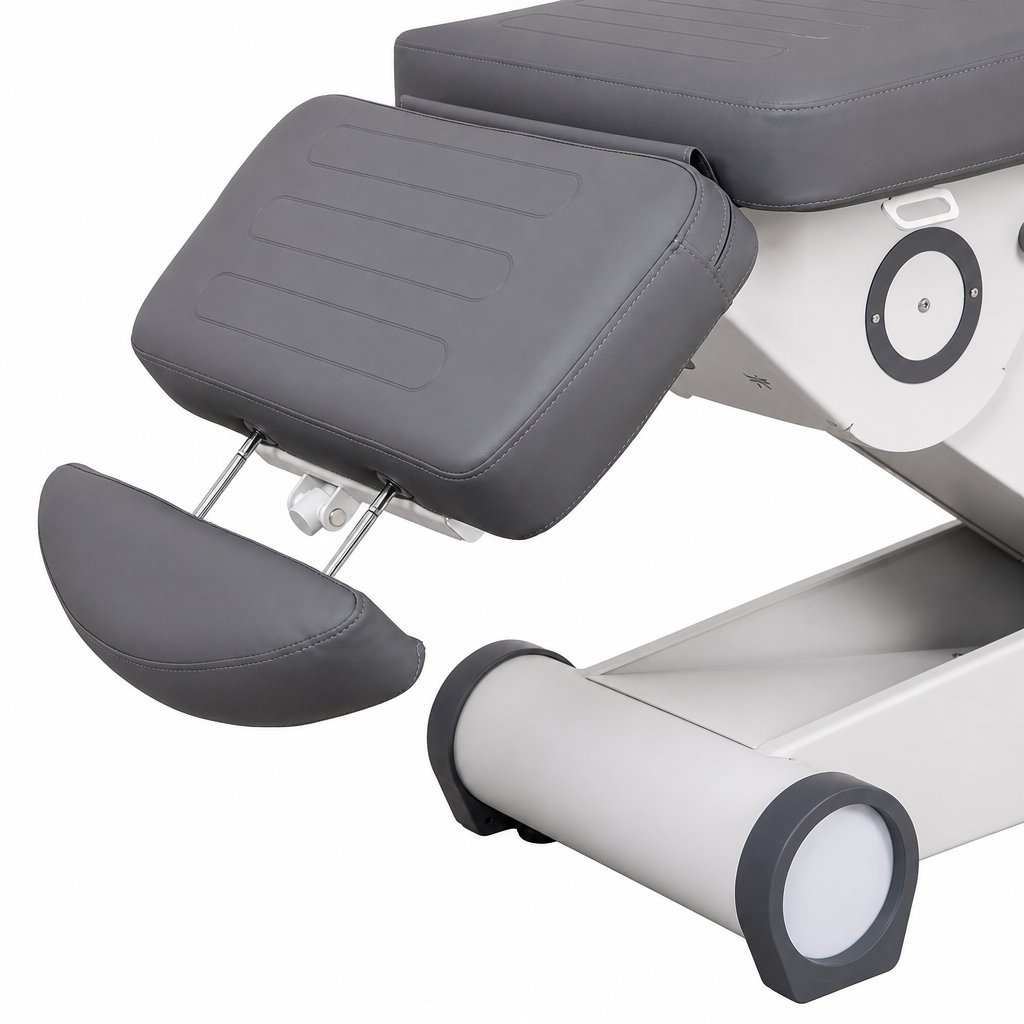 Camilla estética eléctrica 4 motores y LED para spa – Weelko