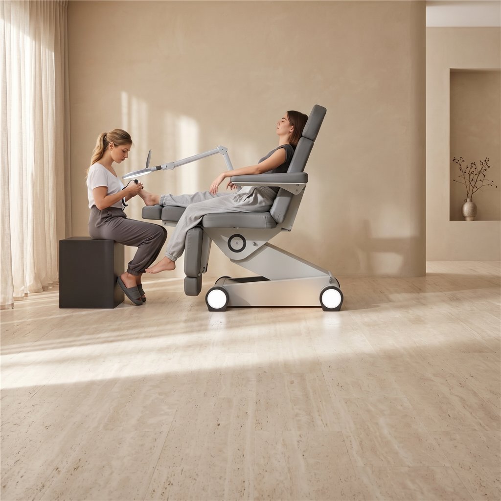 Sillón B'Light Grey Weelko | 3 motores y LED