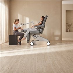 Sillón B'Light Grey Weelko | 3 motores y LED