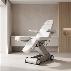 Sillón de podología y pedicura con LED y 3 motores para estética Weelko
