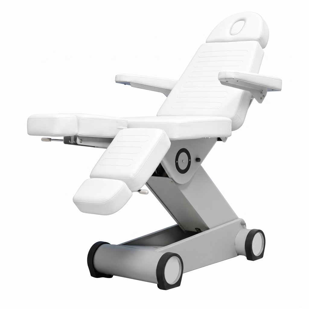 Sillón de podología y pedicura con LED y 3 motores para estética Weelko